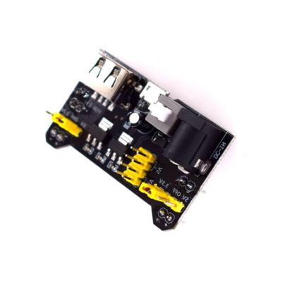 China 3.3 5V Dual USB Input Power Supply Board MB-102 USB Breadboard Compatible Power Supply Module Mini 3.3 5V Dual USB Input Power Supply Board MB-102 for sale