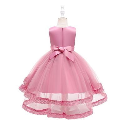 China Factory Supplier Washable Bowknot Ballet Short Skirt Color Contrast Princess Dress for sale