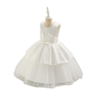 China 2021 New Children's Dress Princess Dress Baby Bow Petticoat Cake Dress Washable Processing Custom Skirt for sale