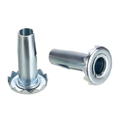 China Modern Metal Caster Stem Socket Wheel Socket Furniture Insert For Stem Caster for sale