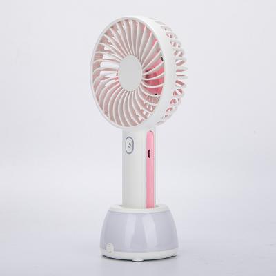 China Button Control New Product kc Battery Fan Mini Handy USB Electric Fan 2021 for sale