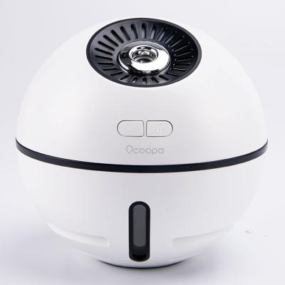 China Appearance Patent Moon Air Humidifier Ultrasonic Purifier With Usb Humidifier Aroma Diffuser Use In White Light for sale