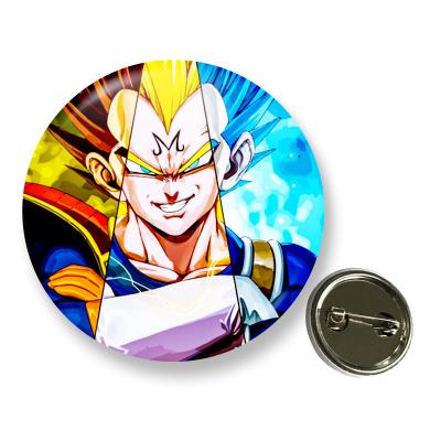 China Japan 2020 3d 3d badge lenticular pin with anime design for sale