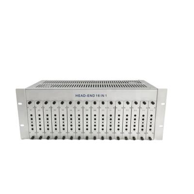 China FTTH AV RF Whole Spatial Price 8 Channels RF Hotel System Mini Catv 64 In 1 IP To Analog Modulator for sale