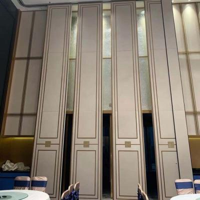 China Soundproof Functional Aluminum Glass Panel Frame Hotel Functional Partition Wall For Hotel for sale