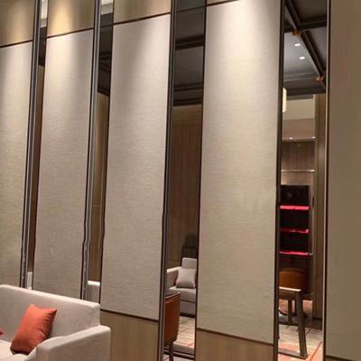 China American Style Banquet Hall Folding Wall Partition, Movable Sound Insulation Partition, Fabric Panel for sale