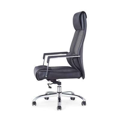 China PU Leather Adjustable Back (Waist) High Office Chair Executive Office Chair for sale