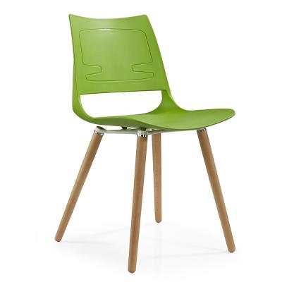 China (Size) NEW STRONG WHOLESALE PP ADJUSTABLE PP CHAIRS WITH CHEAP WOODEN LEG CHAIRS for sale