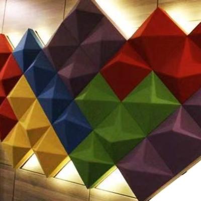 China Modern Clothing Acoustic Panels Fire Retardant Fabric Wrapped Sound Absorbing Material Fire Retardant Acoustic Panel for sale