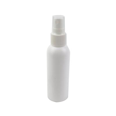 China 60ml White Plastic Medicine Bottle HDPE Type In Bullet Shape With Fine Mist Sprayer Cap For Medicine Use for sale