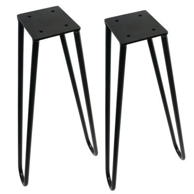 China Factory Cheaper Price OEM Furniture Leg Double Leg Hairpin Legs For 4 Rod Hairpin Metal Coffee Table Furniture Legs for sale