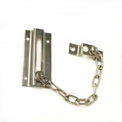 China Antique Mid Century Hotel Door Security Latch Slide Bolt Door Chain Lock for sale