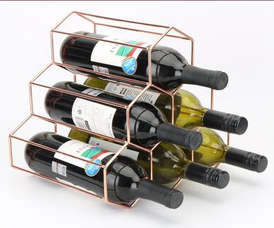 China New Modern Design Wall Mountable Black Shiraz Stemware Wine Glass Wine Glass Rack for sale