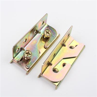 China Multifunctional Bed Quality Assured Connector Sectional Bed Sofa Hardware Sofa Hinge for sale