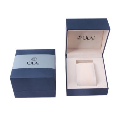 China Custom Paper Box Available Customer's Three Color Watch Watch Logo Packaging Boxes Watches for sale