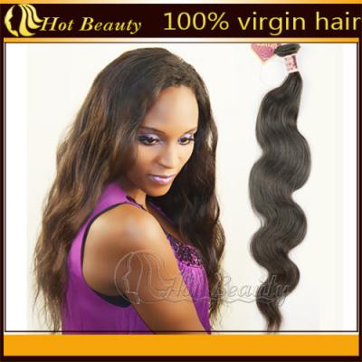 China Custom Brazilian Body Wave Virgin Human Hair Extensions For Black Women for sale