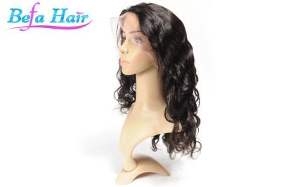 China Body Wave 100% Human Hair Full Lace Wigs With Unprocessed Baby Hair for sale