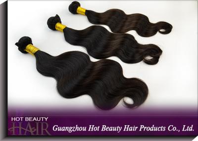 China Extensões brasileiras do cabelo do Virgin da onda 5A do corpo, 12 polegadas - 32 avançam por muito tempo à venda