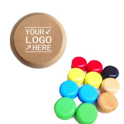 China Advertising Toys Classic Toys Customized LOGO Promotional Gifts Wooden Yo-yo for sale