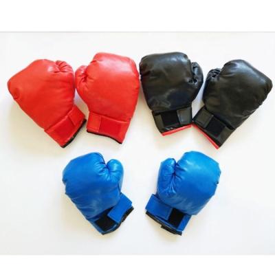 China Custom Wholesale Durable Logo PU Boxing Gloves For Amateur Training And Professional Boxing Events Suitable For Adults And Children for sale