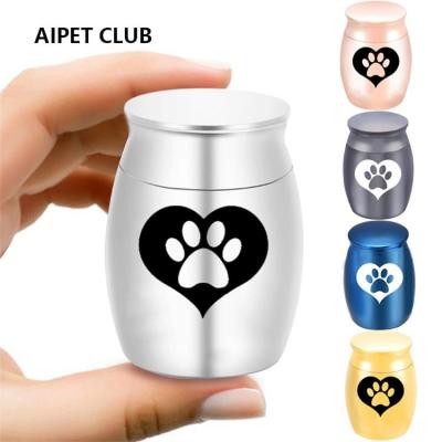 China Viable Personalized Places Mini Cats Pet Cremation Urns Portable Personalized Dogs Pet Caskets Urns Dogs Pet Urns For Ashes for sale