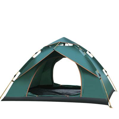 China Camouflage Play Tent/Field 3-4 Persons Automatic Double-Layer Outdoor Thick Rainproof Single Tent Single Camping Tent for sale