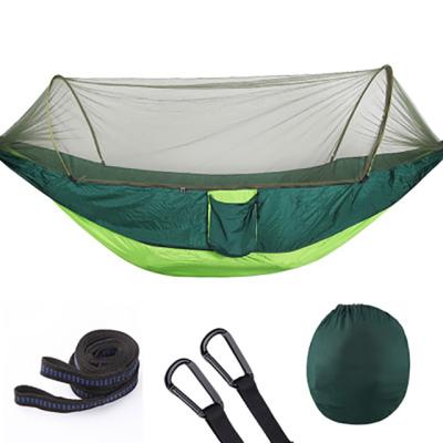 China Modern Outdoor Camping With Single And Double Swing Hammock Mosquito Net Lightweight With Carry Bag for sale