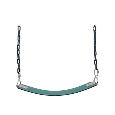 China Modern New Style Outdoor Swing Set Accessories Kids EVA Hanging Plastic Garden Swing Seat For Sale for sale