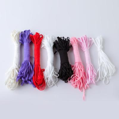 China Factory Wholesale Elastic Custom Color Disposable Masked Earloop for sale