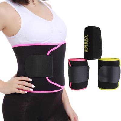 China Adjustable Comfortable Women Men's Soft Waist Trimmer Sports Sauna Breathable Weight Loss Belt Weight Loss Sports For Sale for sale