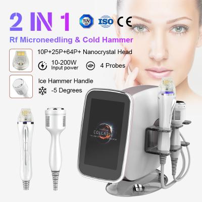 China Gold Mikro Nadeln mit Radiofrequenz Fractional Portable RF Mikroneadling Maschine für Gesichtsschönheitsgerät zu verkaufen