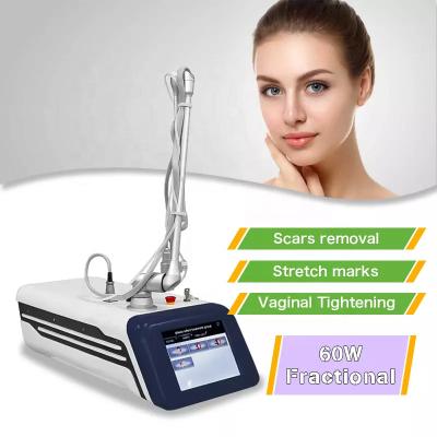 China Portable Clinic Equipment Fractional Co2 Laser For Vagina Tighten And Skin Wrinkles Stretch Mark Removal for sale