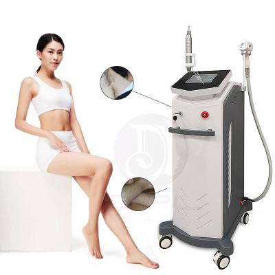 China D1-2 808 Dioden-Laser-Haarentfernung Maschine professionelle Tätowierung Entfernung Gerät Laser Picosecond Carbon Peeling-Maschine zu verkaufen