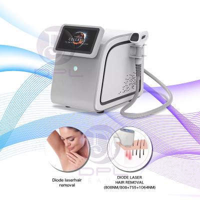 China Equipo de belleza láser 808 755 1064 máquina de depilación láser de hielo de diodo de pigmento y depilación láser ipl en venta