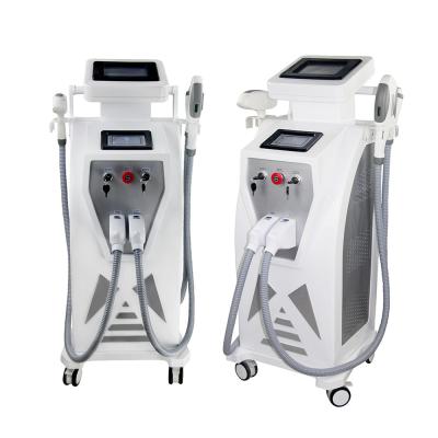 China Factory Multi Function 4 in 1 Elight IPL RF Nd Yag Laser Hair Removal Tattoo Removal Beauty Equipment for sale