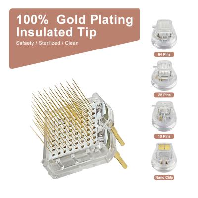 Cina Cartucce per microaghi RF placcate in oro 25 pin Nano Micro Aghi in vendita