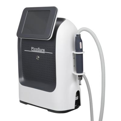 Chine AS61 Portable Pico Second Laser Tattoo Remover Q Switch Nd Yag Picosecond Machine à éliminer les tatouages à vendre