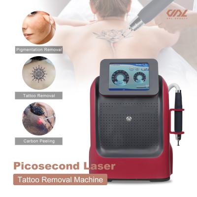 Cina Q-Switch Nd YAG Laser Pico Picosecond Laser Tattoo Removal Machine in vendita