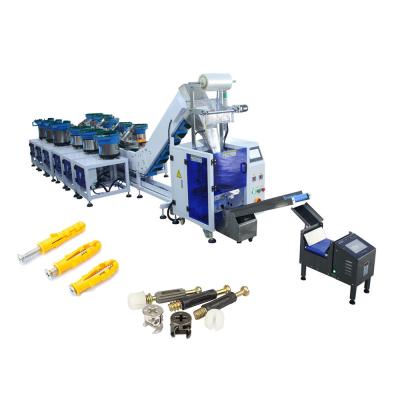 China Automatic Hardware Parts Screw Vibration Counting Packing Machine Furniture Accessories Fastener Packing Machine for sale