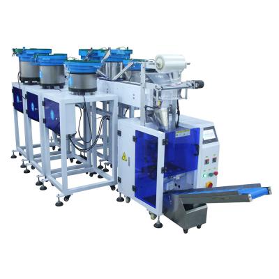 China Multi - disc Screw Hardware Accessories Packing Plastic Rotary Bucket Type Packing Machine for sale