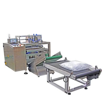 China Automatic Counting Bagging Machine Big Plastic Parts  Cylinder Film Packaging Machine matched with the vibrato bowl for sale