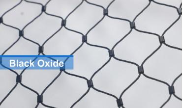 China Black Oxide Finished X-tend Inox Wire Rope Mesh/ Cable Mesh/ Cable Webnet for sale