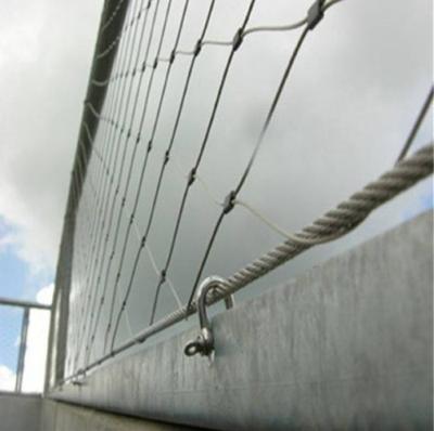 China Stainless Steel Cable Webnet / Cable Mesh For Bridge Protection for sale