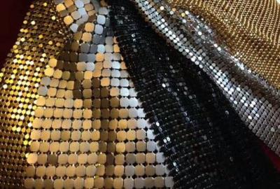 China 4Mm Metallic Cloth/Metallic Sequin/Metal Mesh Fabric for sale