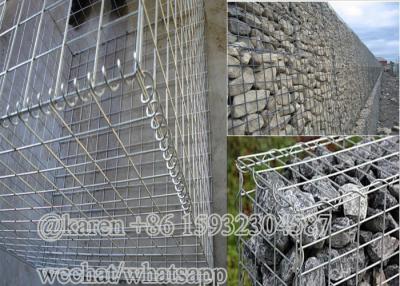 China Wire diameter3.0mm 4.0mm Welded Gabion Boxes For Stone Cage/welded Gabion Basket for sale