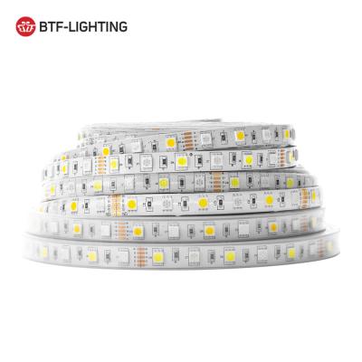 China High quality SMD5050 DC12V IP 30 rgbww 30 60leds RGB 65 67 smd 5050 led strip light for sale