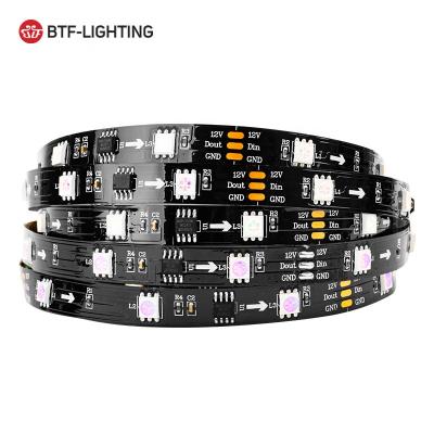 China WS2811 LED STRIP standard EU USA DC12V 16.4ft full color digital multi pixel led strip light ws2811 for sale