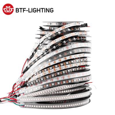 China Dreamy Affordable Magical Color 1m 2m 4m 5m 5V WS2812B 5050 Individually Digital RGB Led Strip for sale