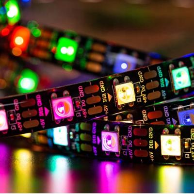 China SK6812 RGBW ktv lighting decoration waterproof digital full color rgbw sk6812 led strip strip for sale