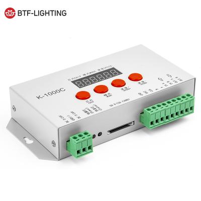 China K-1000C DC5-24V DMX Led Controller 2048 Pixels K-1000C With SD Card for sale